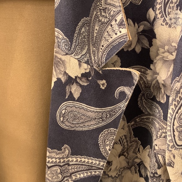 Solitare Vintage Style Floral Paisley Blazer Jacket . Size M - Picture 2 of 13